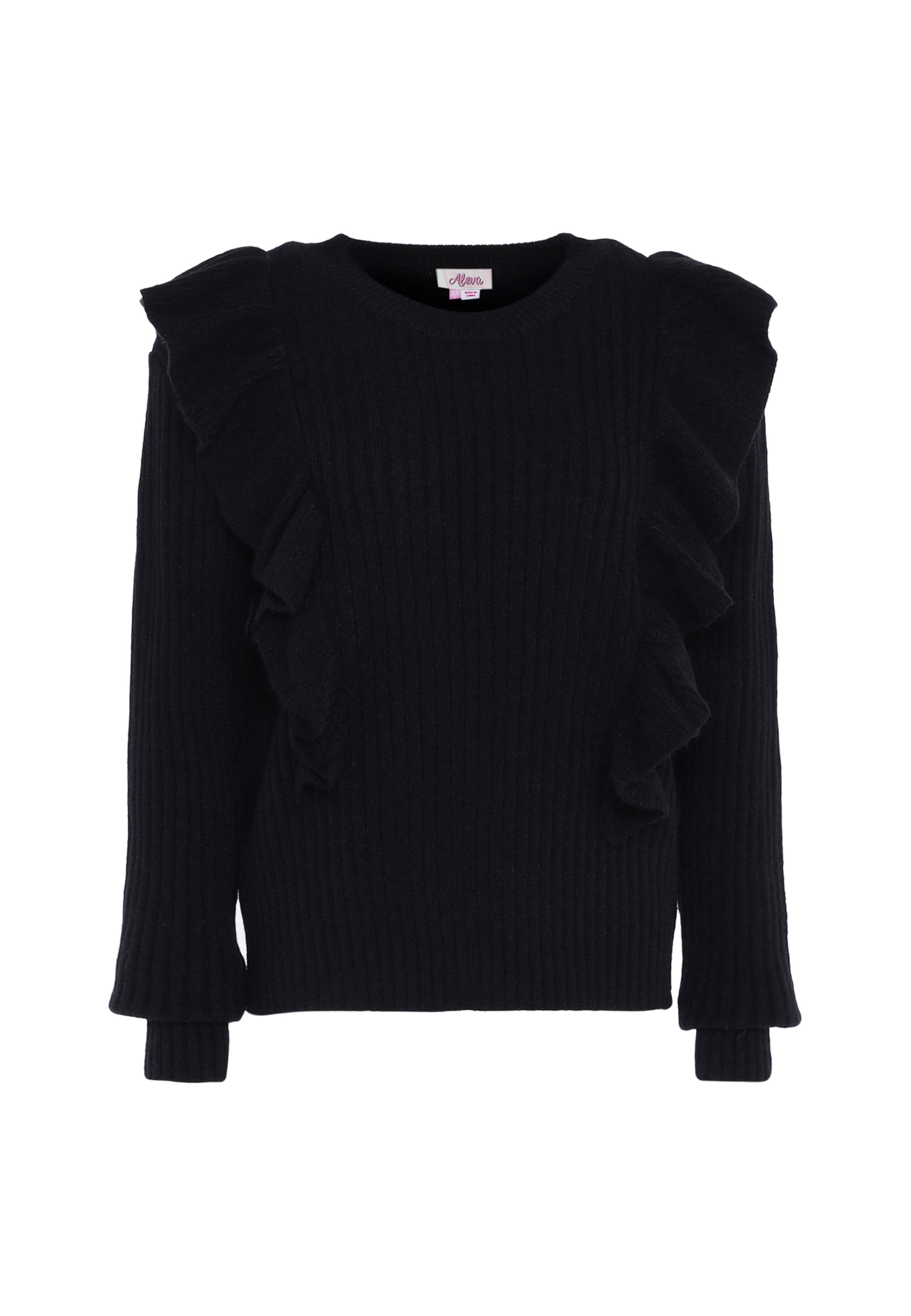 aleva Trui in Zwart: voorkant