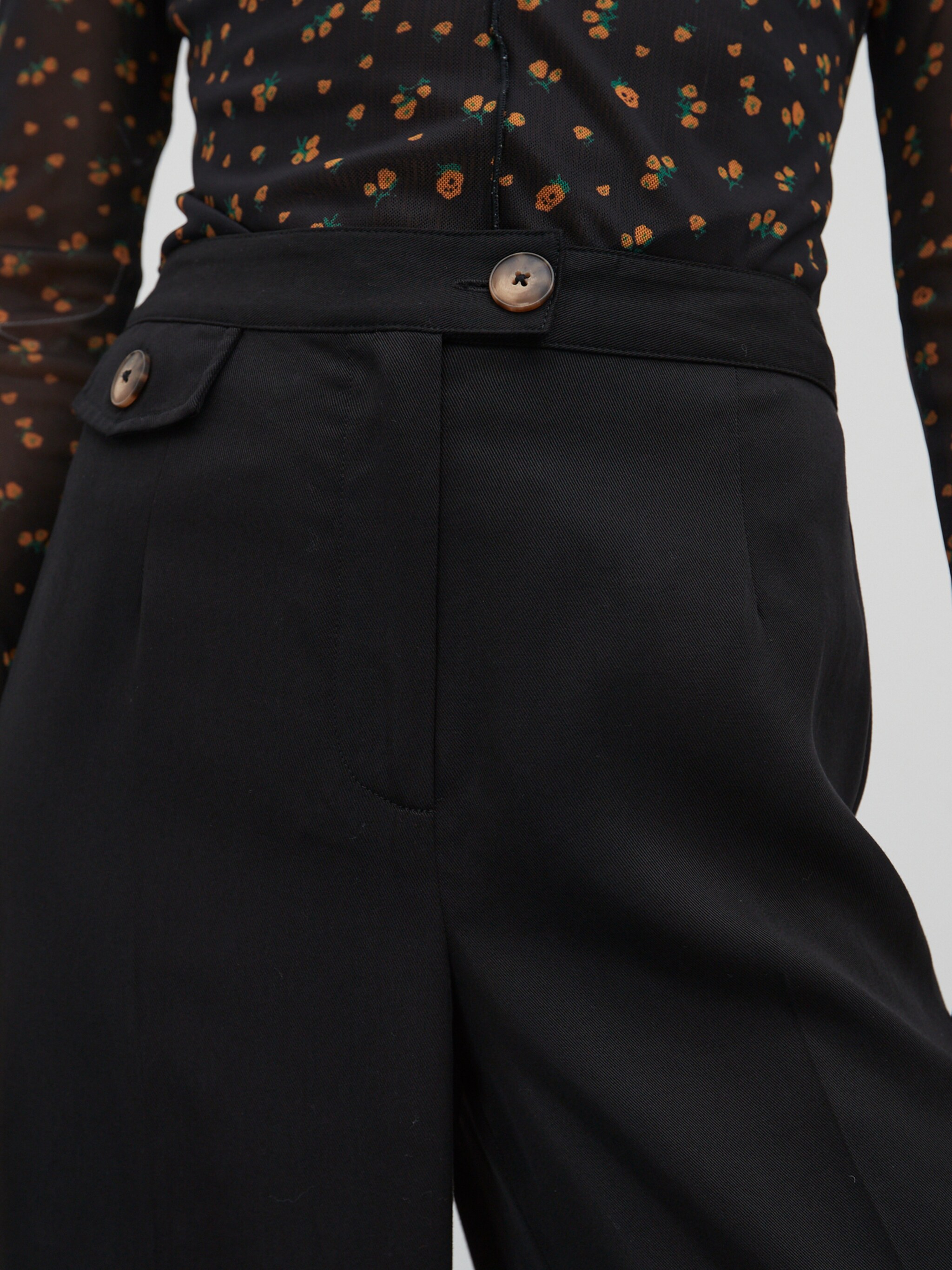 EDITED Producten Broek 'April' Zwart