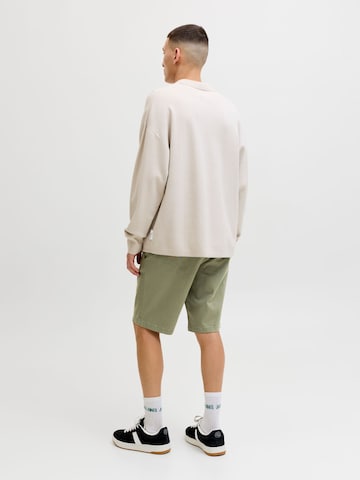 JACK & JONES - regular Pantalón chino en verde