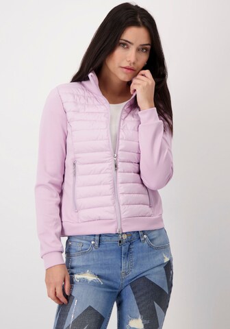monari Between-Season Jacket in Pink: front