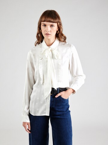 Camicia da donna di The Kooples in beige: frontale