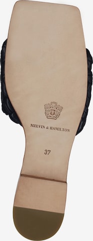 MELVIN & HAMILTON Pantolette in Schwarz