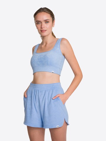 OCEANSAPART Bralette Sports bra 'Beauty' in Blue: front