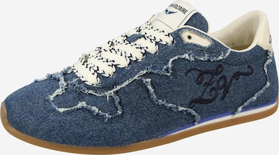 Zadig & Voltaire Matalavartiset tennarit värissä vaaleabeige / sininen denim, Tuotenäkymä