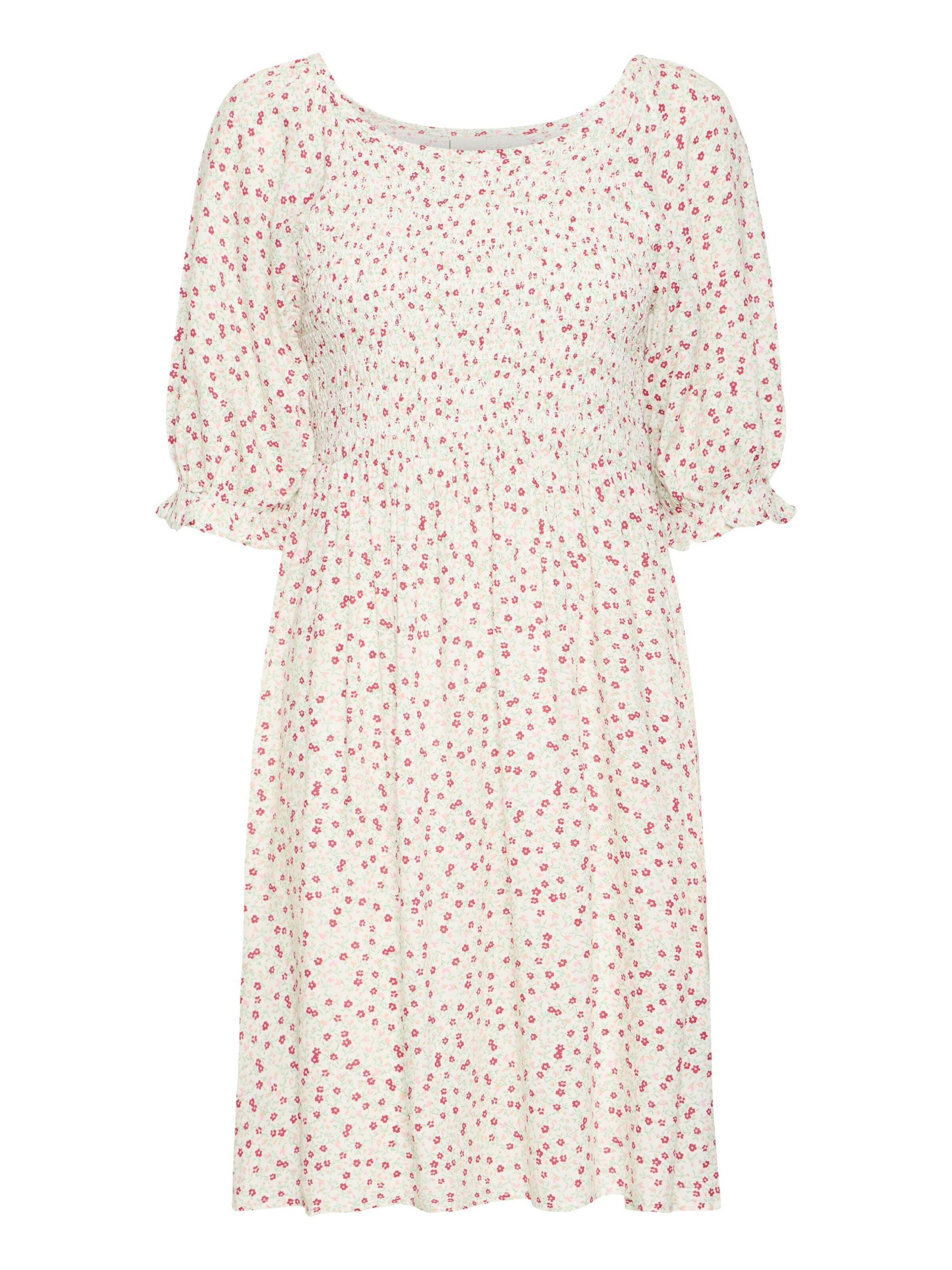 ICHI Jurk 'Vera' in Roze: voorkant