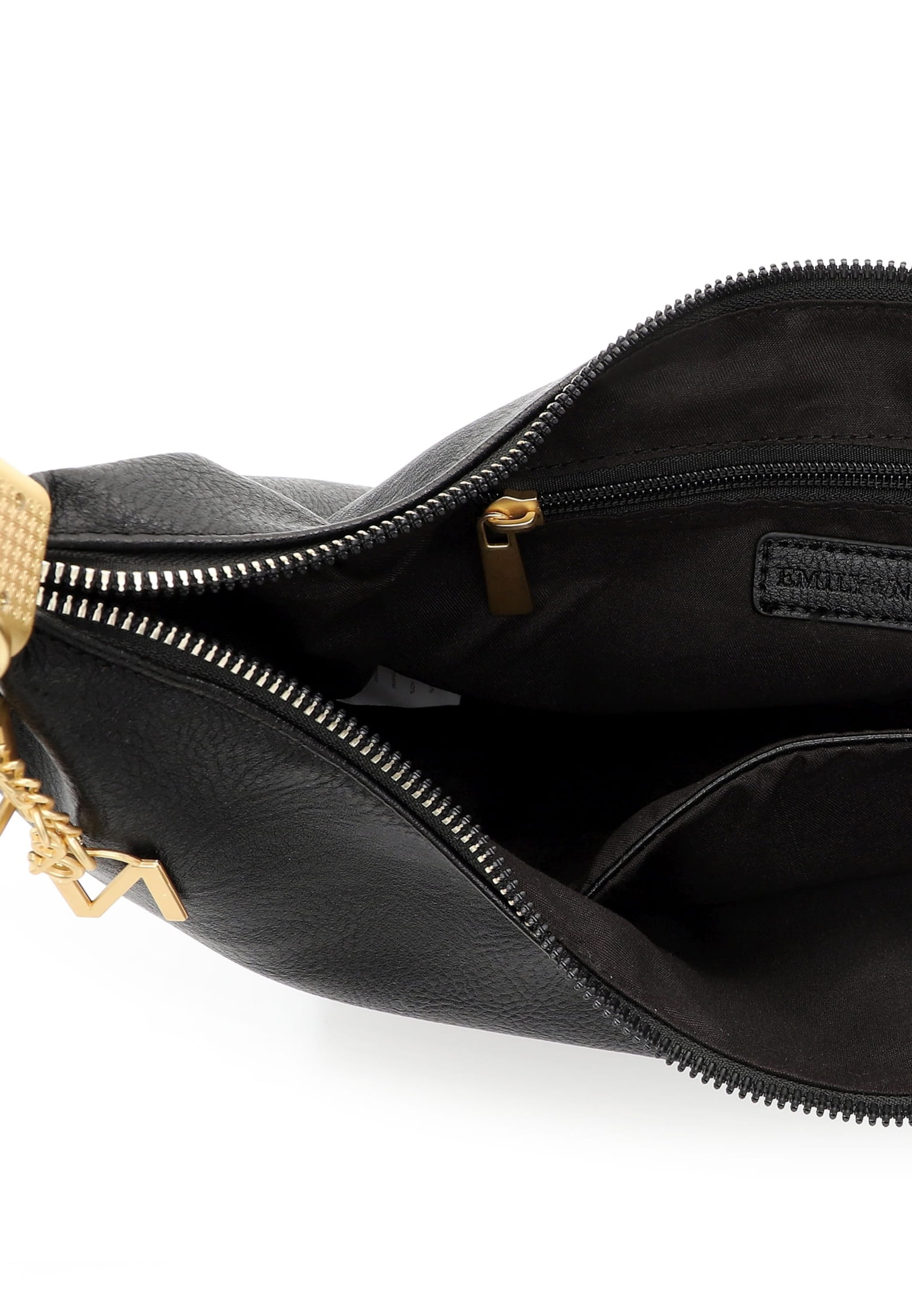 Poche ventrale 'Judith' Emily & Noah en noir