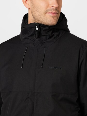 Woodbird Prehodna jakna 'Mats Frenzy' | črna barva