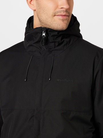 Woodbird Between-season jacket 'Mats Frenzy' in Black