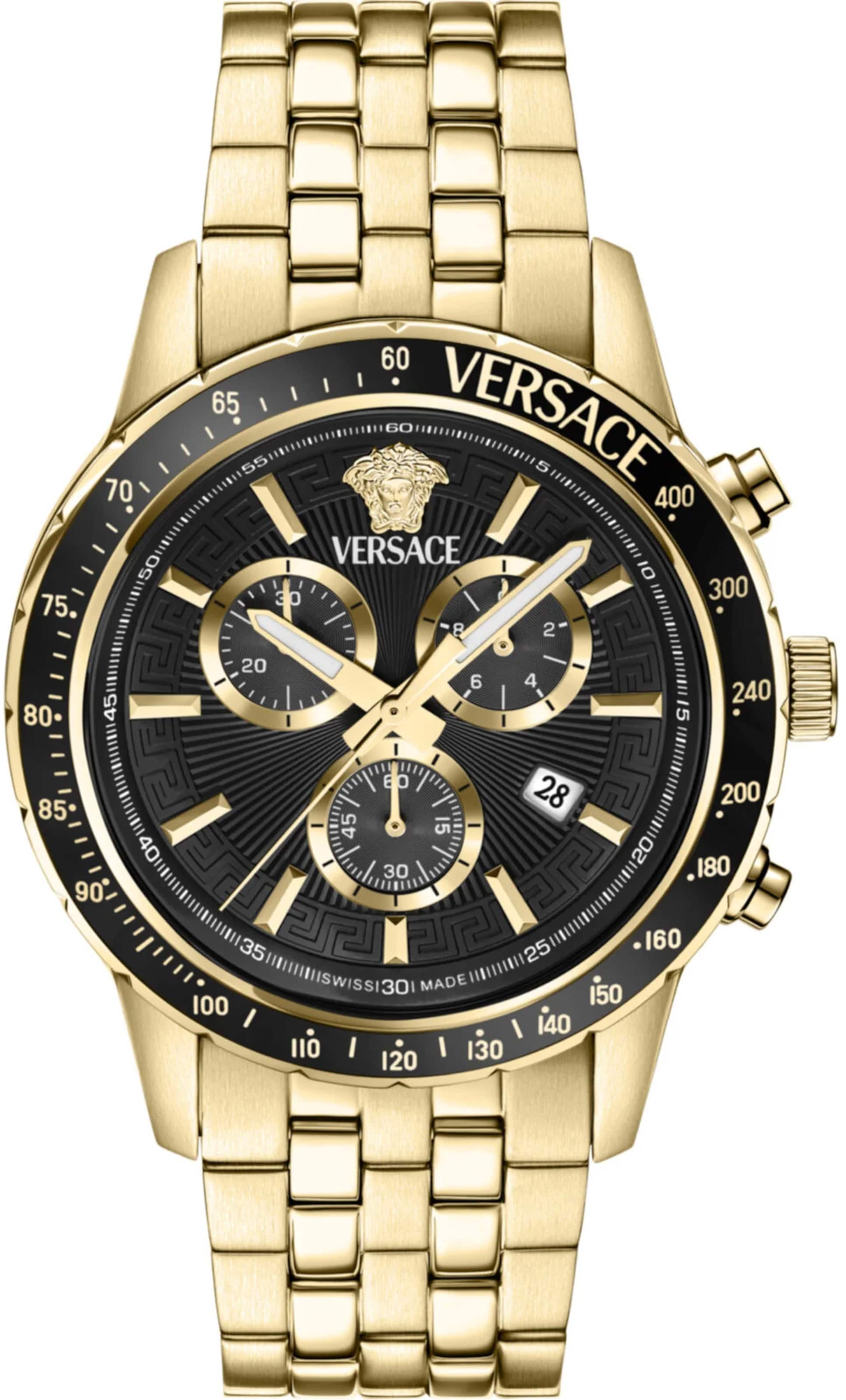 VERSACE Analog watch in Gold: front