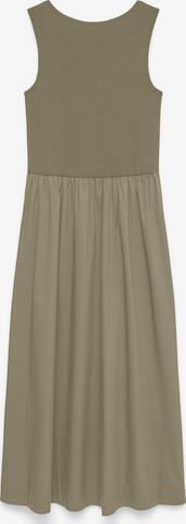 VERO MODA Рокля 'VMVIDA' в зелено: отпред