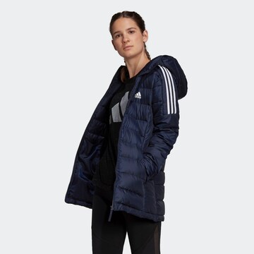 ADIDAS SPORTSWEAR Sportjacke 'Essential' in Blau: Vorderseite