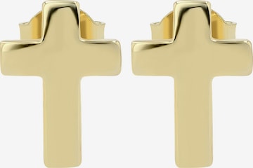 Akzent Earrings '"Judith" aus 925 Sterlingsilber, rhodiniert, langlebig' in Gold: front