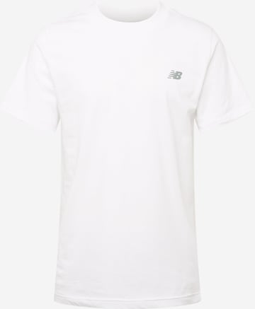 T-Shirt 'Sport Essentials' new balance en blanc : devant