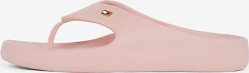 TOMMY HILFIGER T-bar sandals in Pink: front