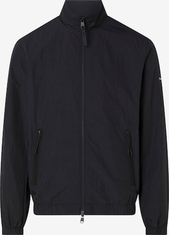 Calvin Klein Big & Tall Between-Season Jacket in Black: front