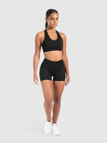 Smilodox Slimfit Sporthose 'Priska' in Schwarz