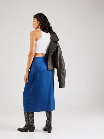 VILA Skirt 'VIBISTA' in Blue