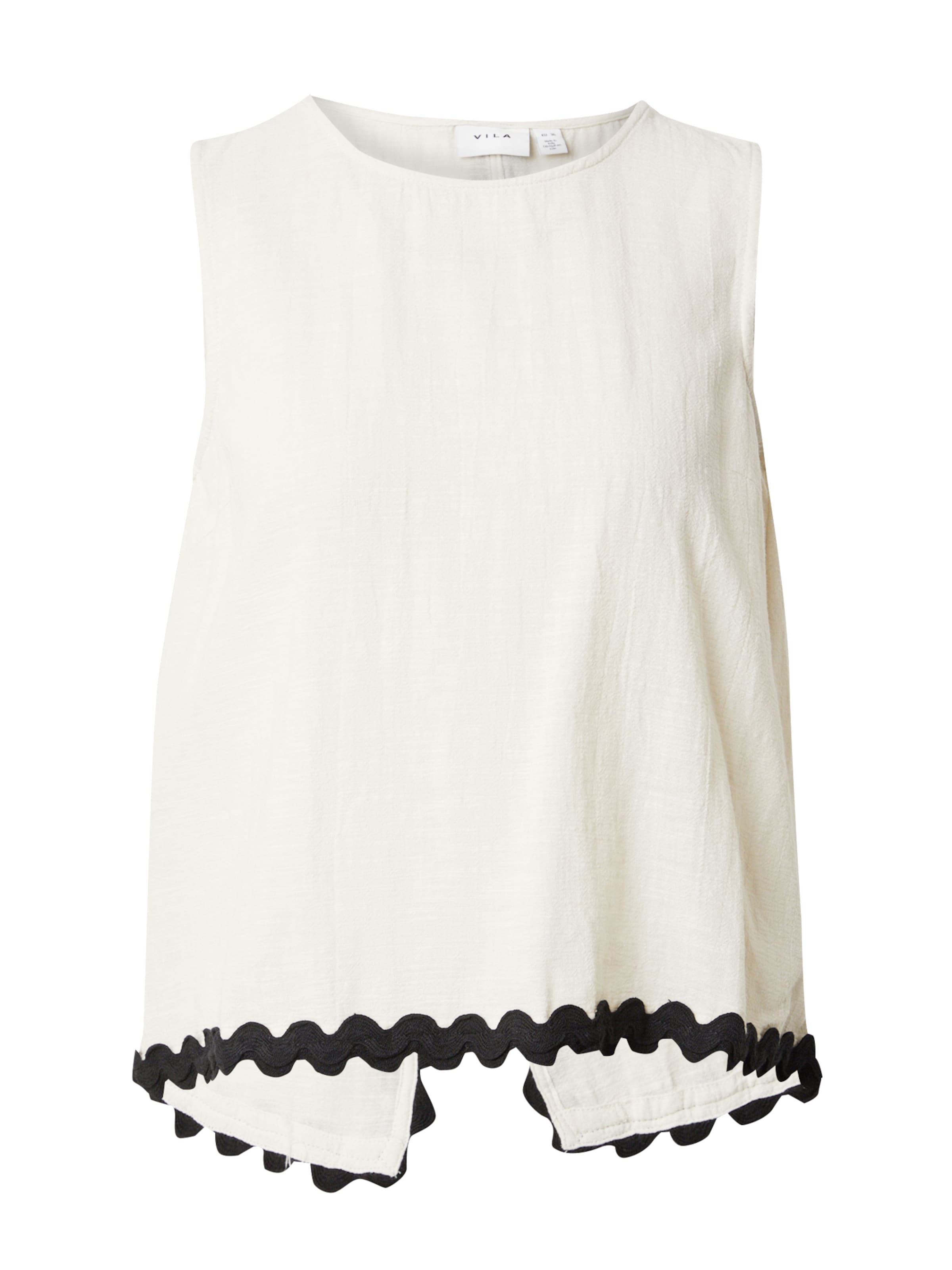 Camicia da donna 'VIManda' di VILA in beige: frontale