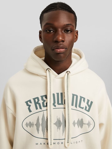 Bershka Sweatshirt in Beige