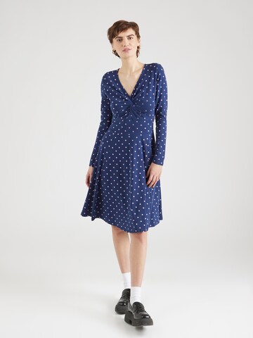 Blutsgeschwister Kleid 'Hot Knot' in Blau: Vorderseite