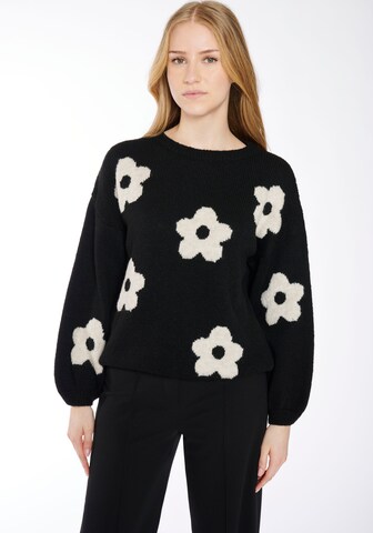 Hailys Sweater in Black: front