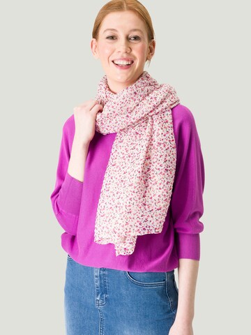 zero Schal in Pink: Vorderseite