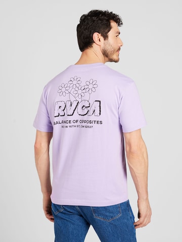 RVCA T-Shirt 'GARDENER' in Lila