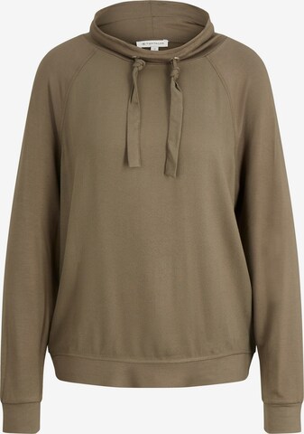 TOM TAILOR Sweatshirt in Green: front