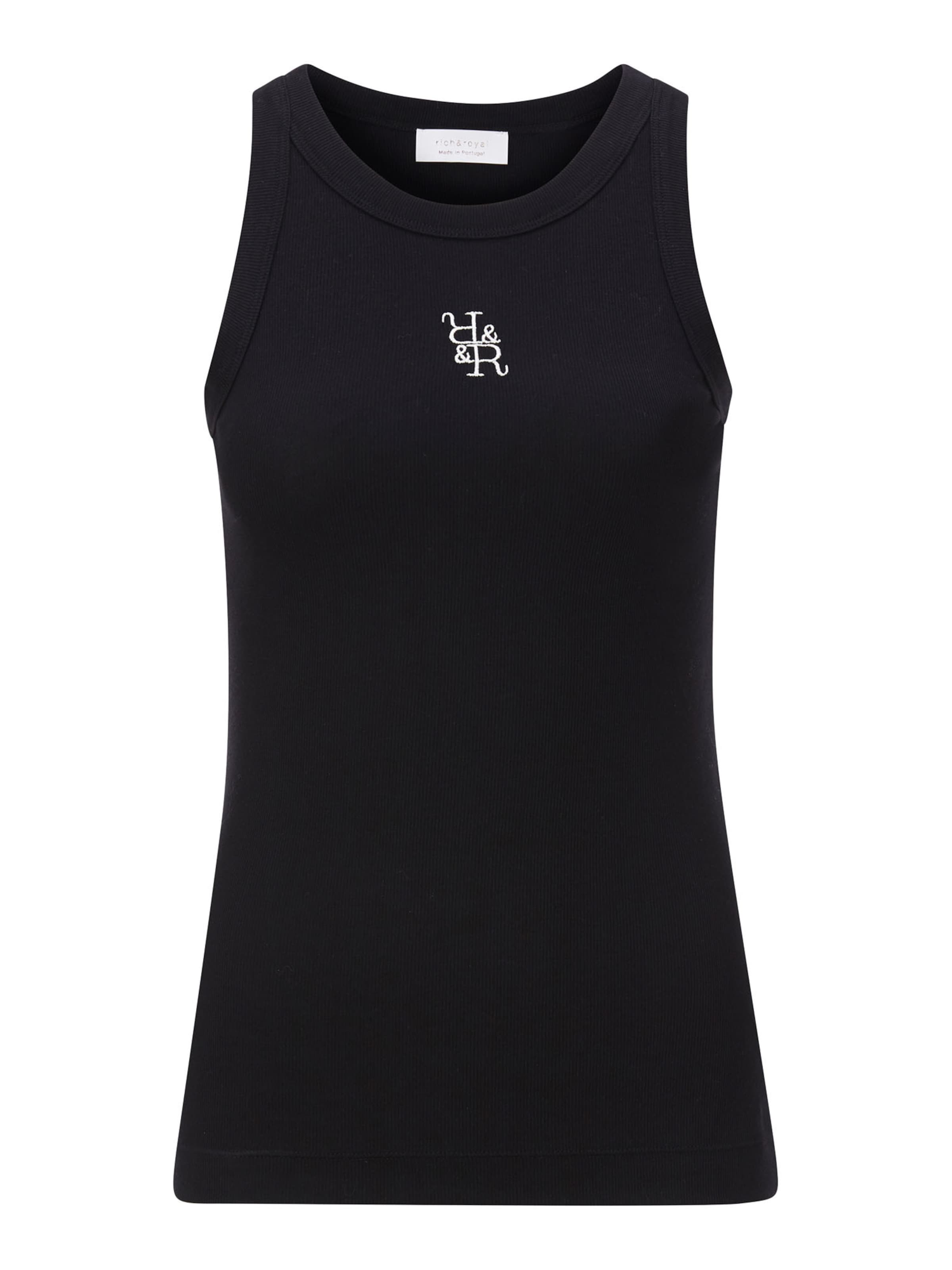 Rich & Royal Top - Čierna: predná strana