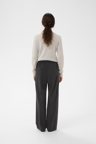 InWear Wide leg Trousers 'AdianIW' in Grey