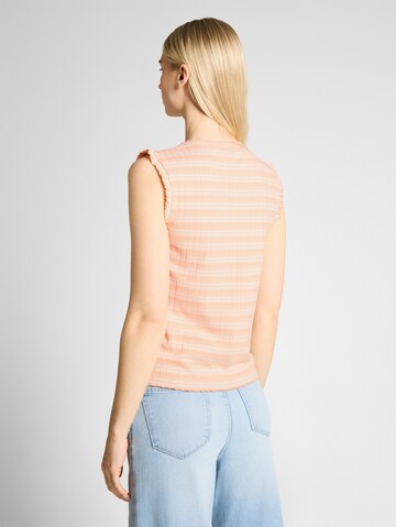 TOM TAILOR DENIM Top in Orange