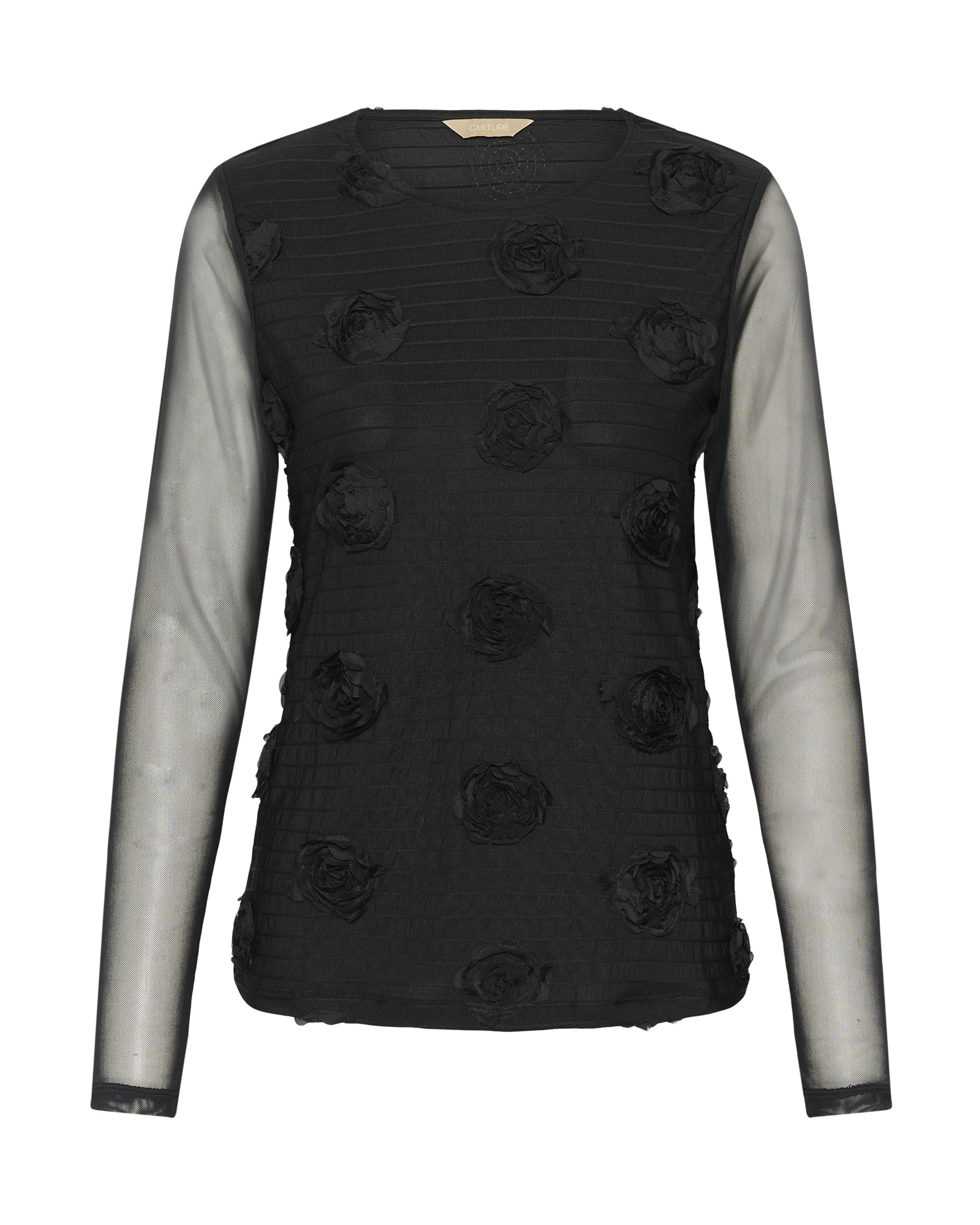 CULTURE Blouse 'CUMascha' in Black: front
