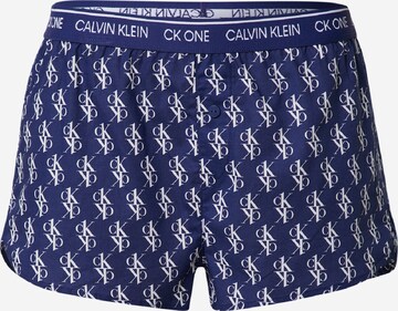 Calvin Klein Underwear Normální Pyžamové kalhoty – modrá: přední strana