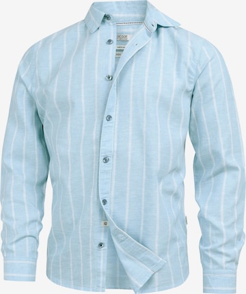 INDICODE JEANS Regular fit Business shirt 'Trypper' in Blue: front