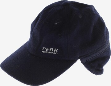 PEAK PERFORMANCE Hat & Cap in One size in Blue: front