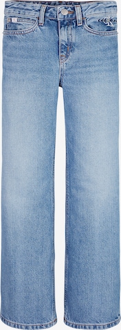 Wide Leg Jean Calvin Klein Jeans en bleu : devant