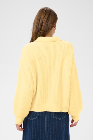 SAINT TROPEZ Sweater 'Ottoline' in Yellow