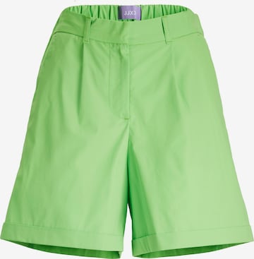 JJXX - regular Pantalón plisado 'Vigga' en verde: frente