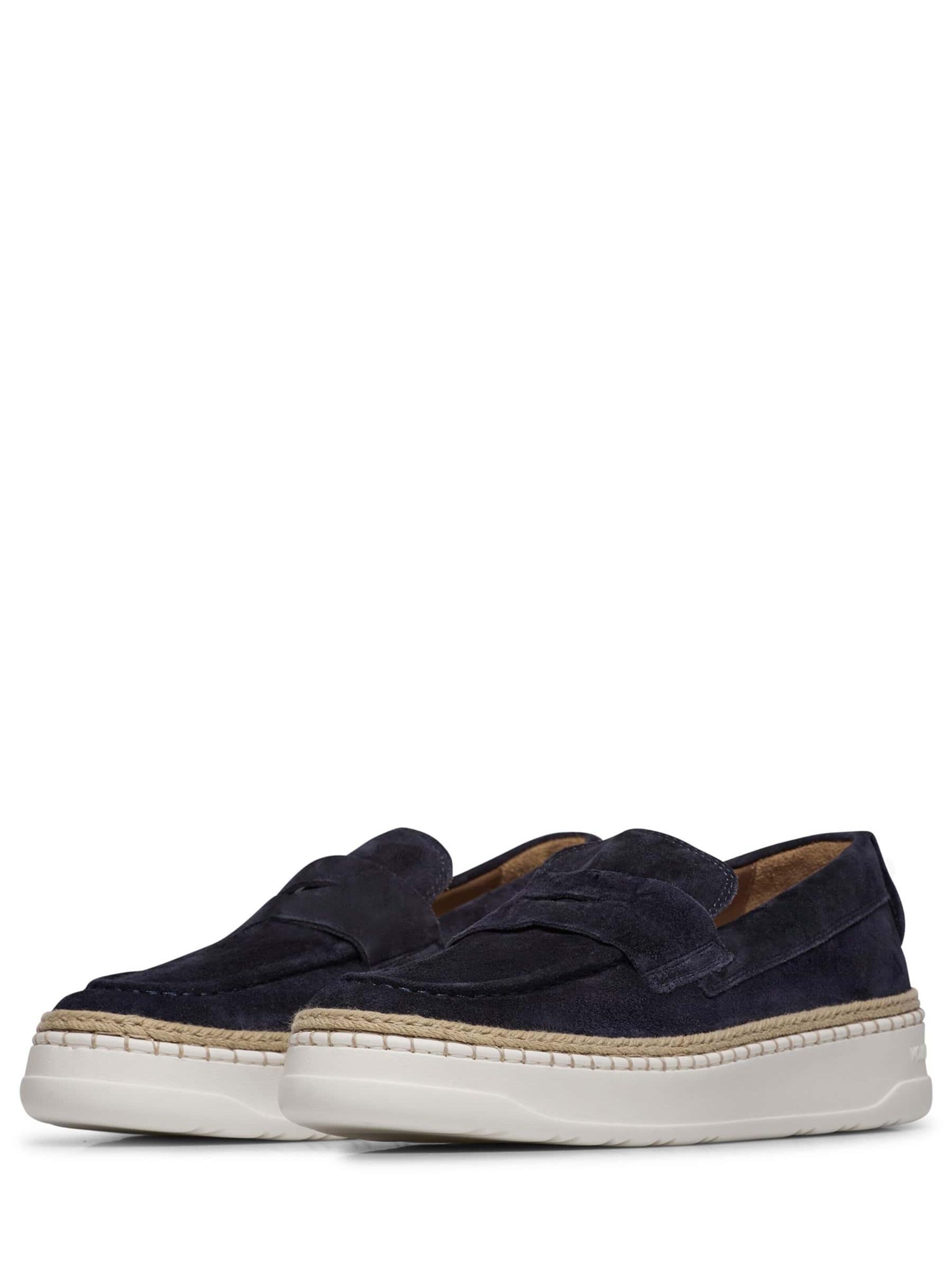 Voile blanche Moccasin 'LAYTON MOK 3' in Blue
