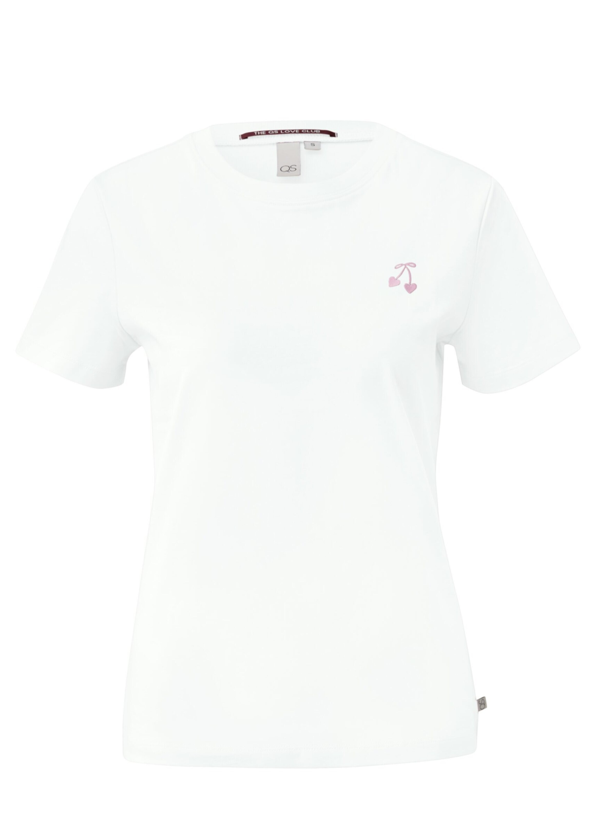QS Shirt in White: front