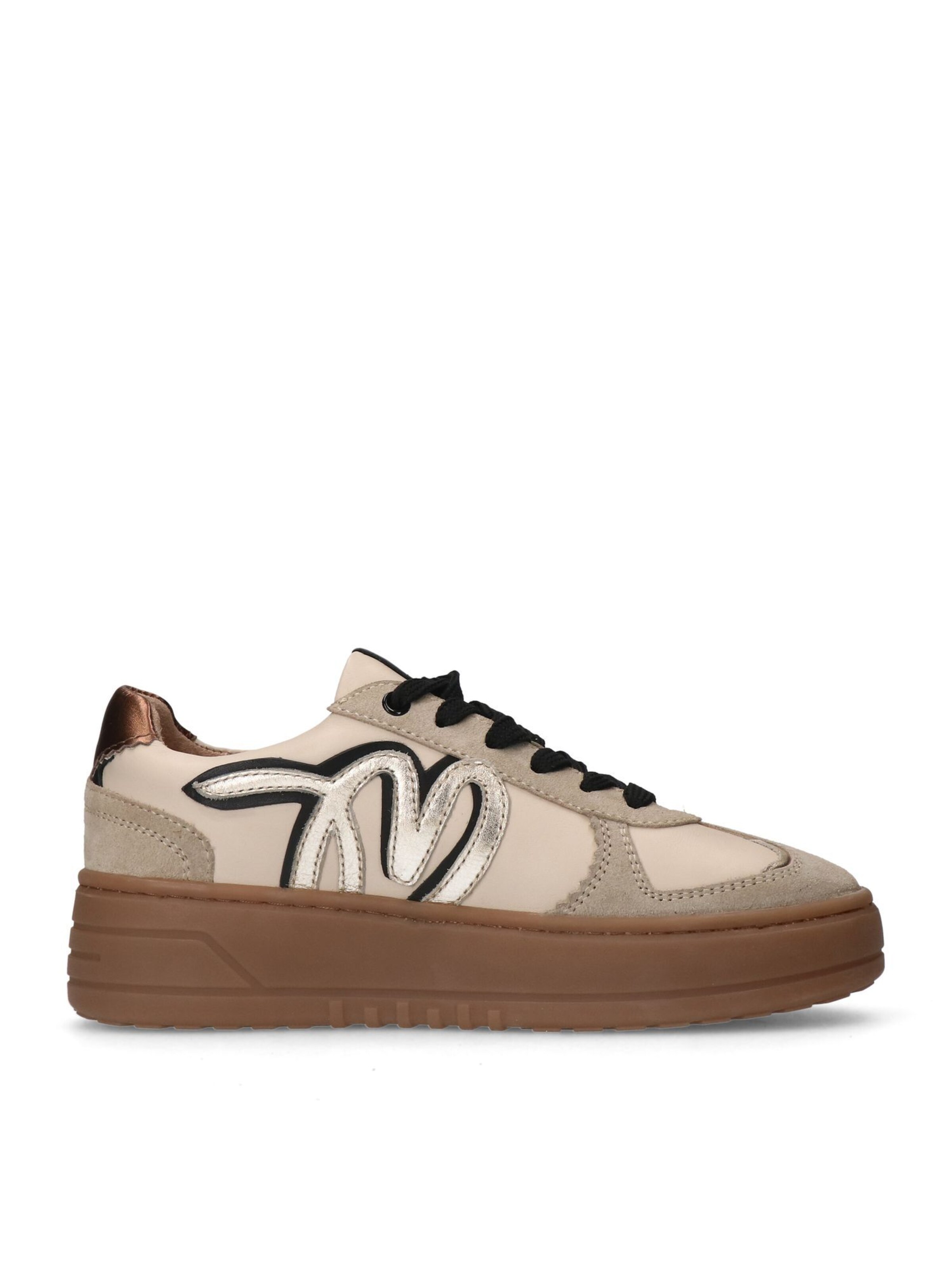 MANFIELD Sneakers in Beige