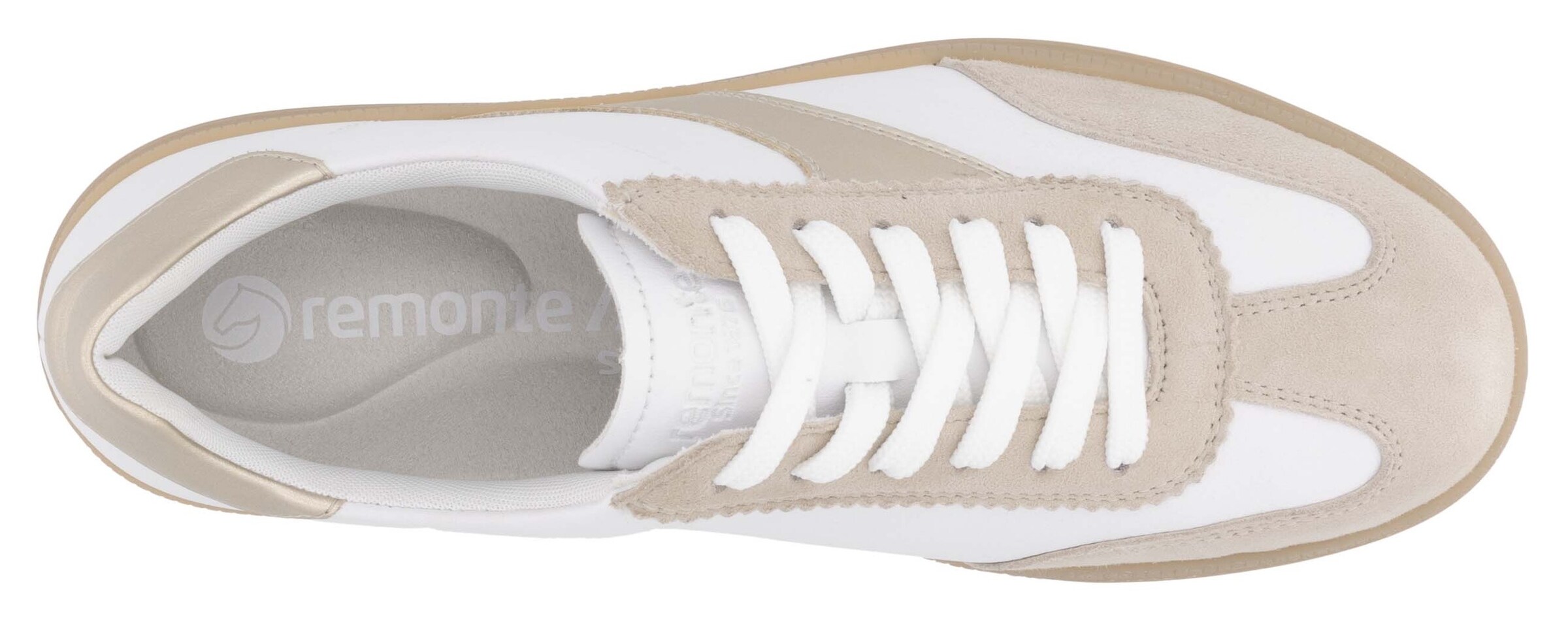 Baskets basses REMONTE en blanc