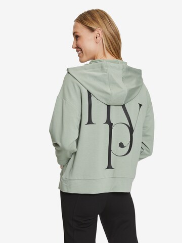 Betty Barclay Zip-Up Hoodie in Green