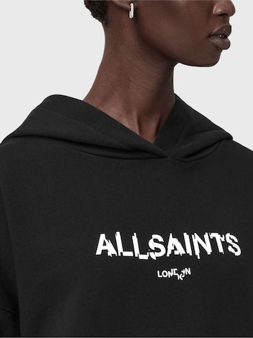 AllSaints Sweatshirt 'STATIC ETIE' i svart