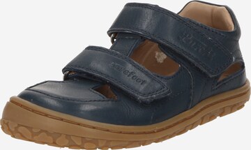 LURCHI First-Step Shoes 'Nando' in Blue: front