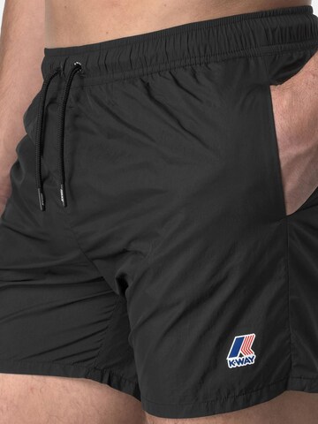 K-Way Szorty kąpielowe 'K-WAY COSTUME DA BAGNO BOXER Costumi da bagno' w kolorze czarny