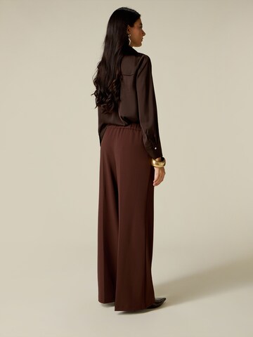 oltre Baggy Broek in Bruin