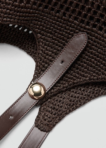 MANGO Shopper 'Croacia' in Brown