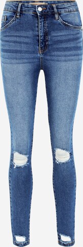 Denim Project Skinny Jeans 'EMMA' in Blauw: voorkant