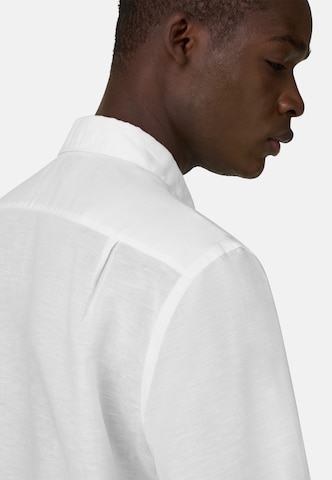 Boggi Milano Regular Fit Hemd in Weiß